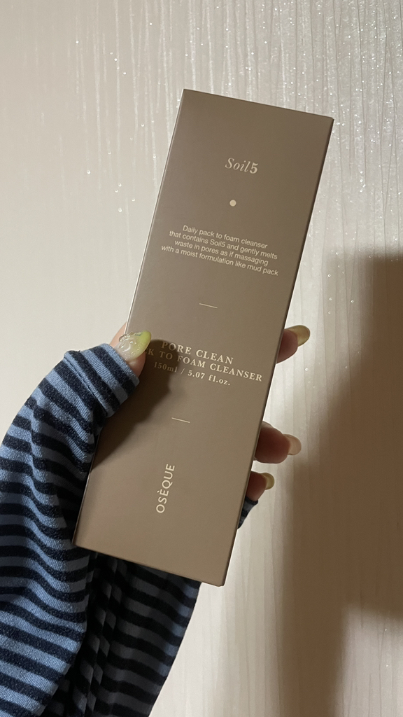 오제끄 (OSÈQUE) 소일5 포어클린 팩투폼 클렌저 review image