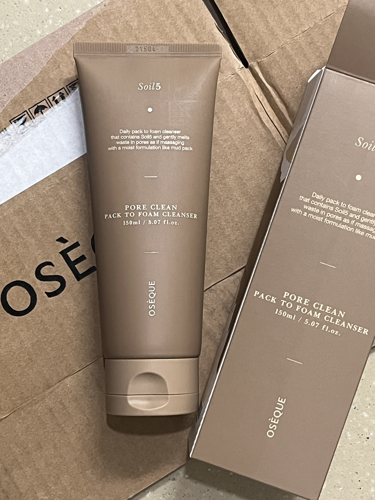 오제끄 (OSÈQUE) 소일5 포어클린 팩투폼 클렌저 review image