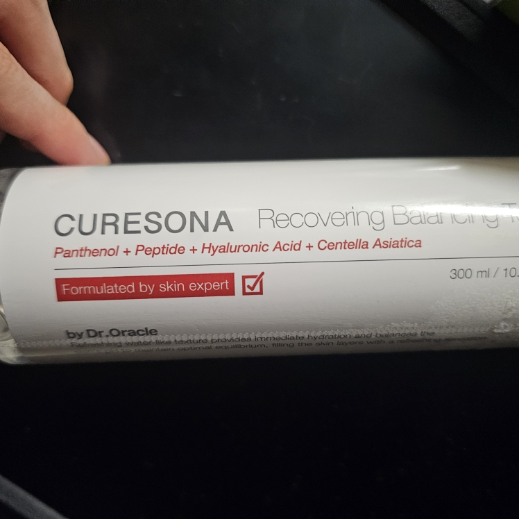 恢复平衡爽肤水的真实用户使用照片