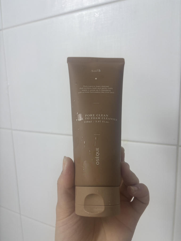 오제끄 (OSÈQUE) 소일5 포어클린 팩투폼 클렌저 review image