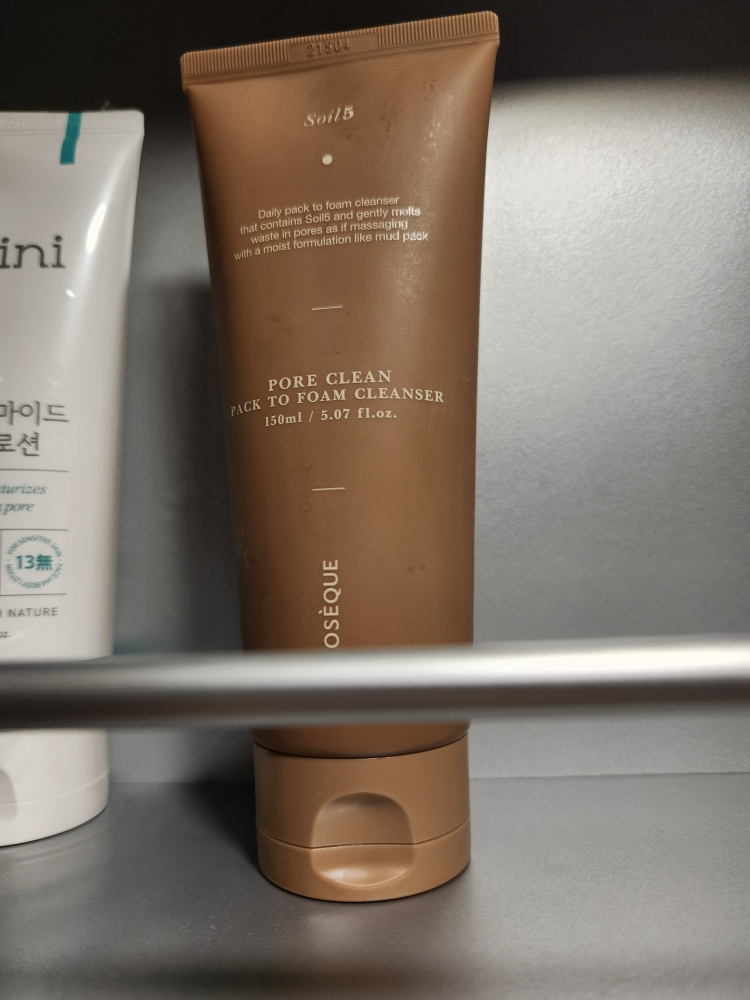 오제끄 (OSÈQUE) 소일5 포어클린 팩투폼 클렌저 review image