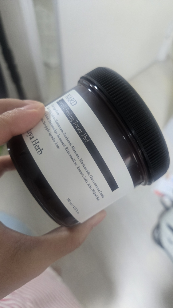 弱酸性去角质爽肤水垫的真实用户使用照片