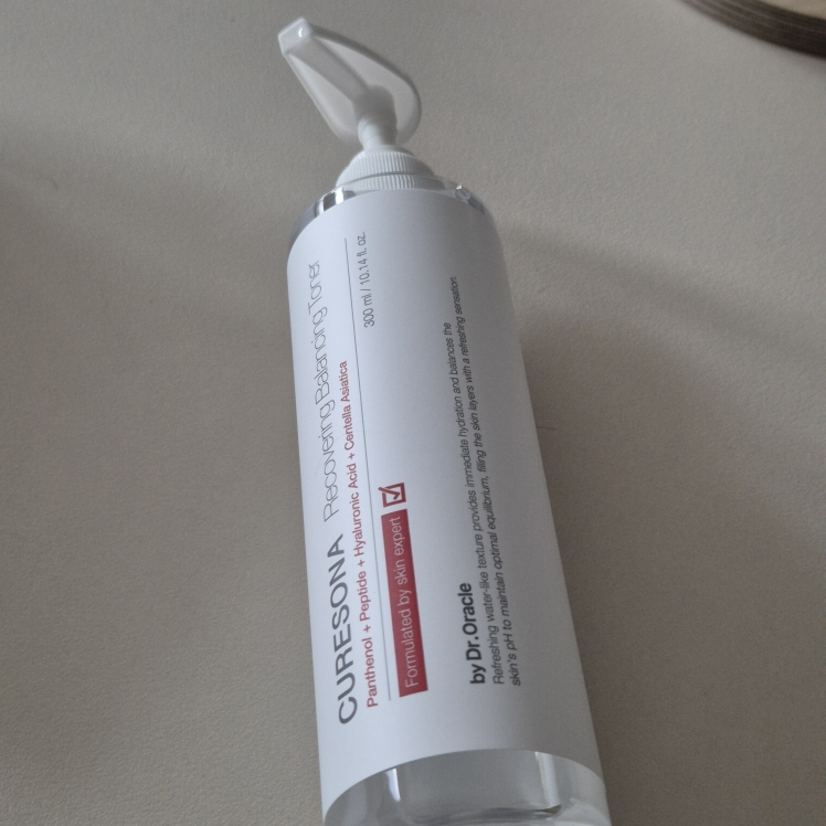 恢复平衡爽肤水的真实用户使用照片