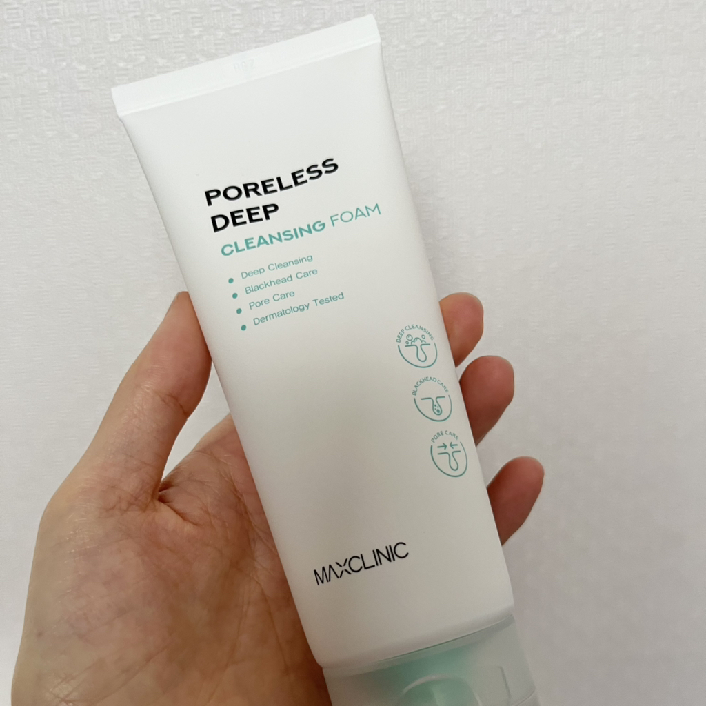 맥스클리닉 (MAXCLINIC) 포어리스 딥 모공 폼클렌징 review image