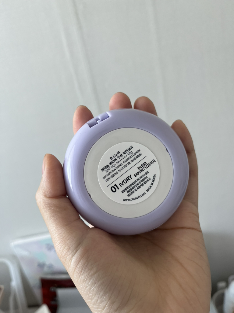 泛醇屏障气垫 [SPF50+/PA++++] [01 象牙色]的真实用户使用照片