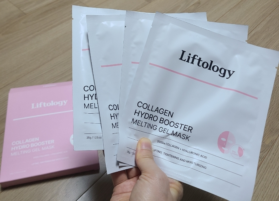 리프톨로지 (Liftology) 콜라겐 하이드로 부스터 멜팅 겔 마스크 review image