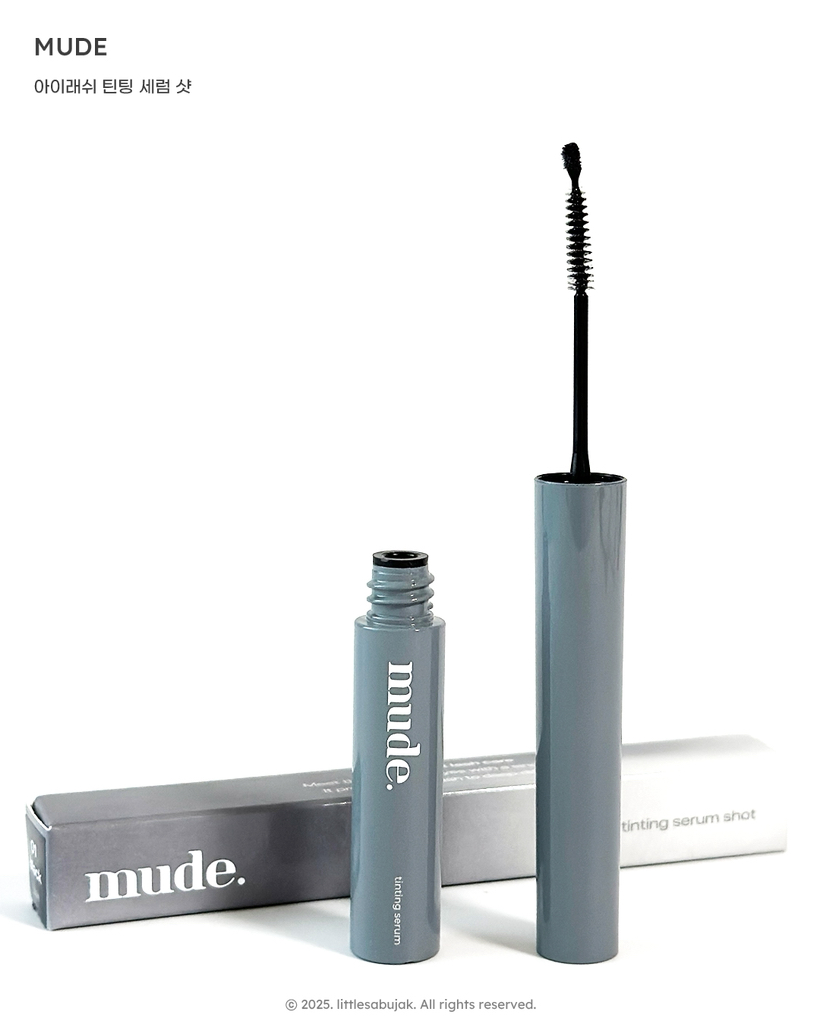 뮤드 (mude) 아이래쉬 틴팅 세럼 샷 [01 블랙] review image