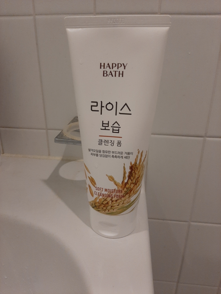해피바스 (HAPPYBATH) 마일드 클렌징 폼 [라이스보습] review image