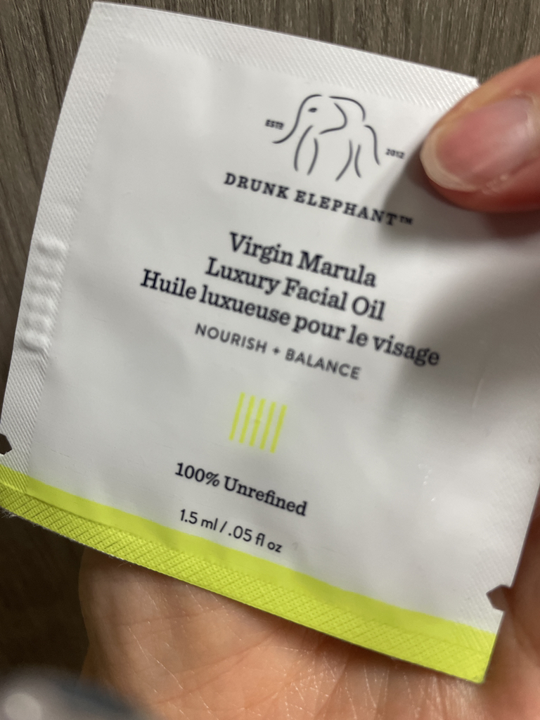 DRUNKELEPHANT Virgin Marula Luxury Facial Oil review image