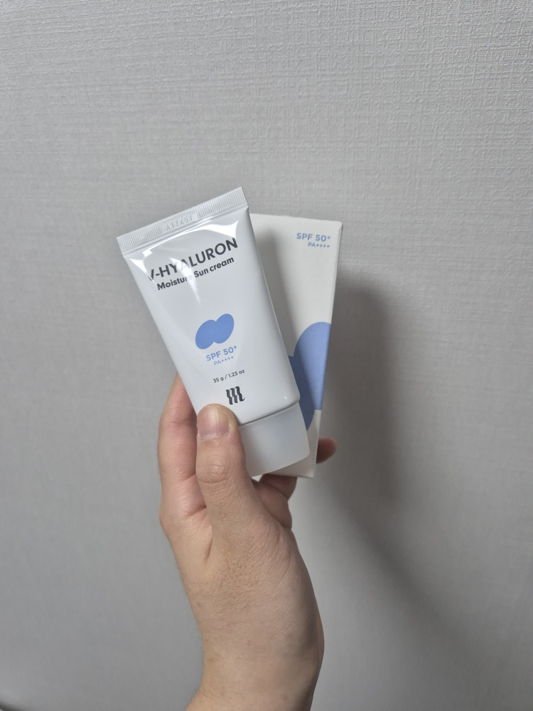 머지 (MERZY) 브이 히알루론산 수분 선크림 [SPF50+/PA++++] review image