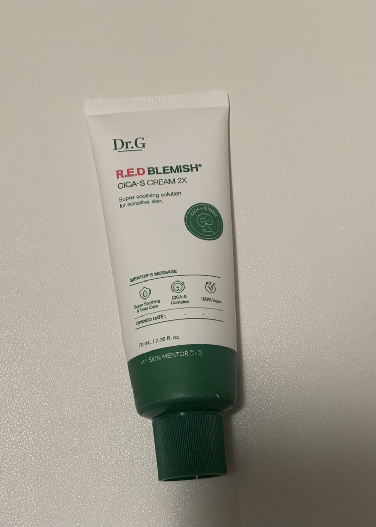 Dr.G 红色痤疮修复S霜2X common.review image