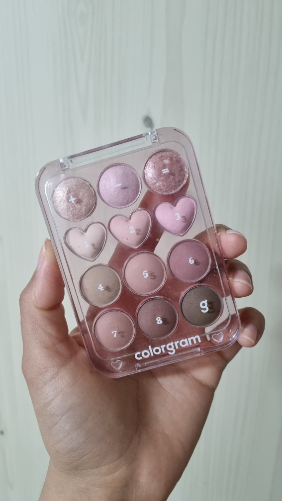 Real user review photo of Pin Point Eyeshadow Palette [02 Pink + Mauve = Love]