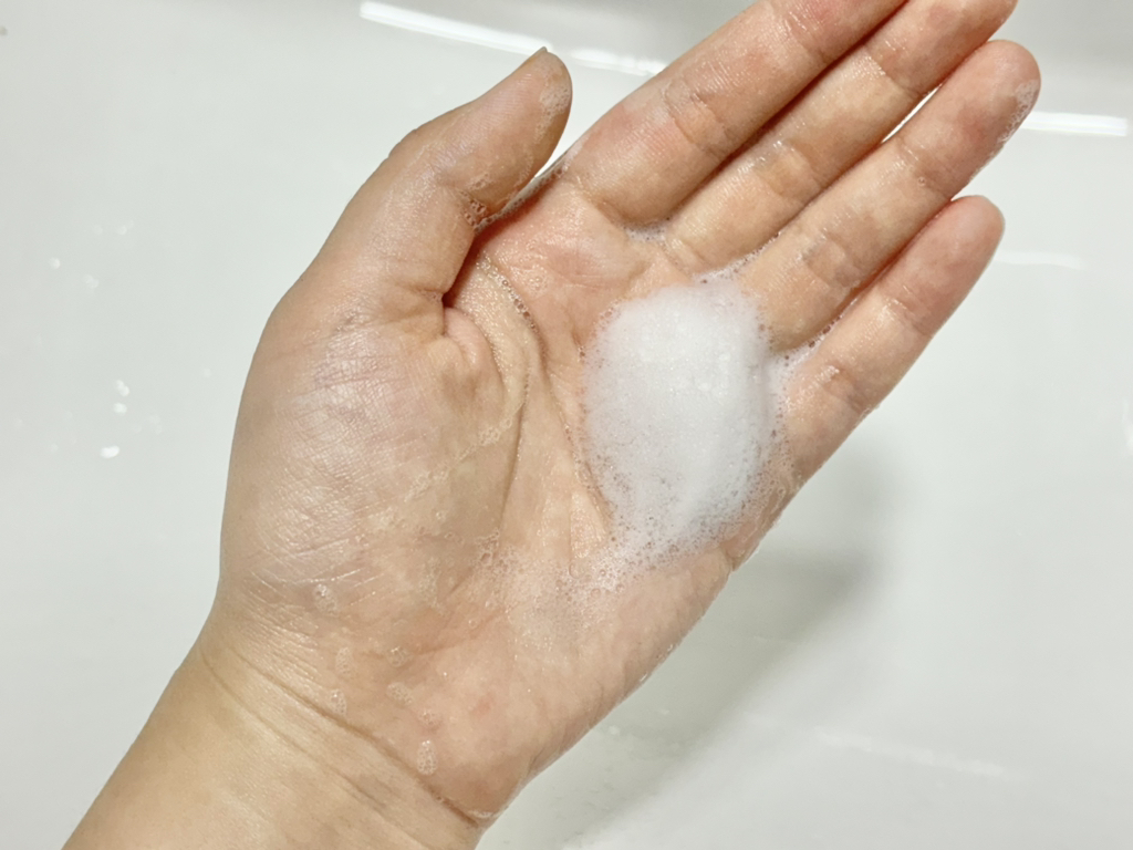 清洁面部漱口凝胶泡沫洁面乳[强劲]的真实用户使用照片
