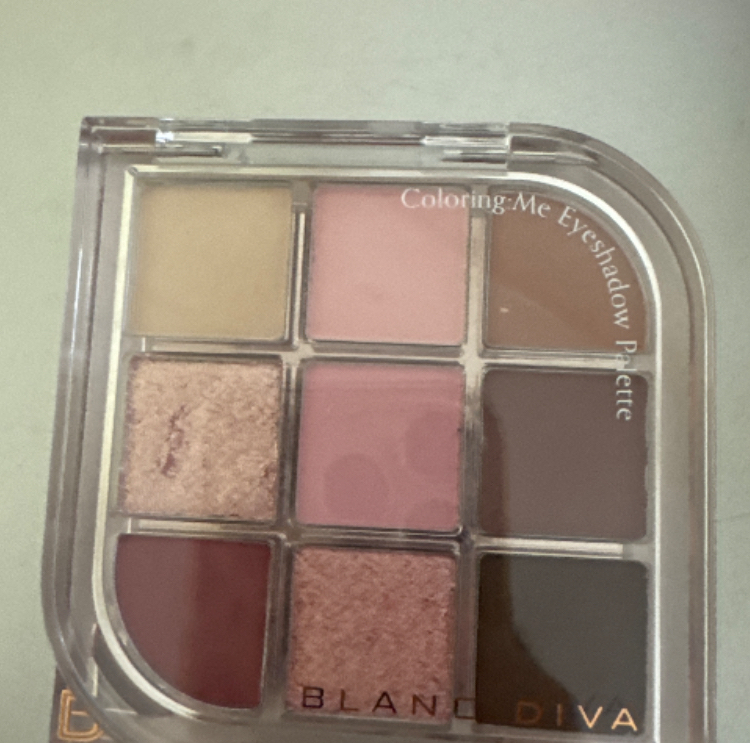 블랑디바 (BLANCDIVA) 컬러링:미 아이섀도우 팔레트 [01 피오니센티드] review image