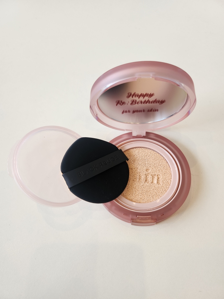 블랙루즈 (BLACKROUGE) 씬레이어 벨루어 쿠션 [SPF40/PA++] [VC01 포슬린] review image