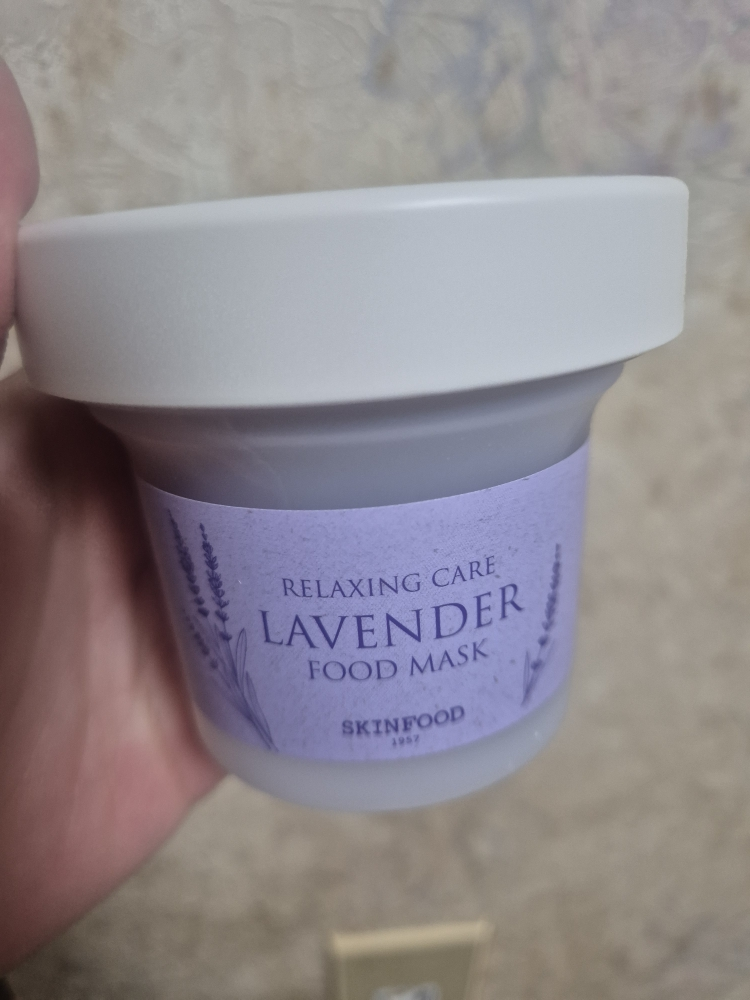 食品面膜[薰衣草]的真实用户使用照片