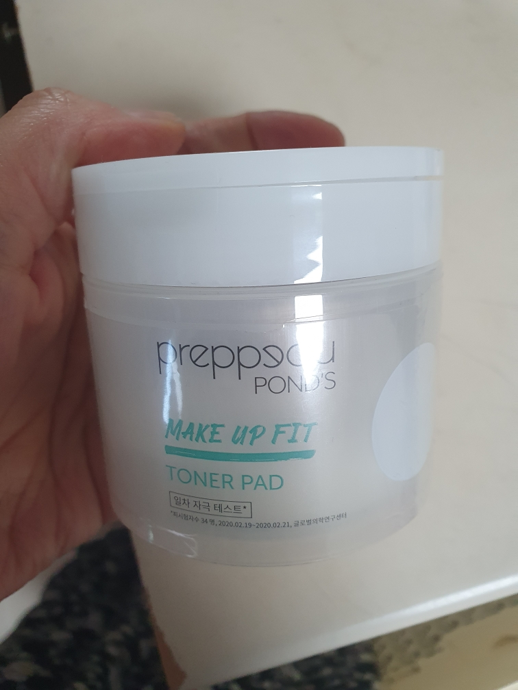 폰즈 (POND'S) 쁘레뽀 메이크업 핏 토너 패드 review image