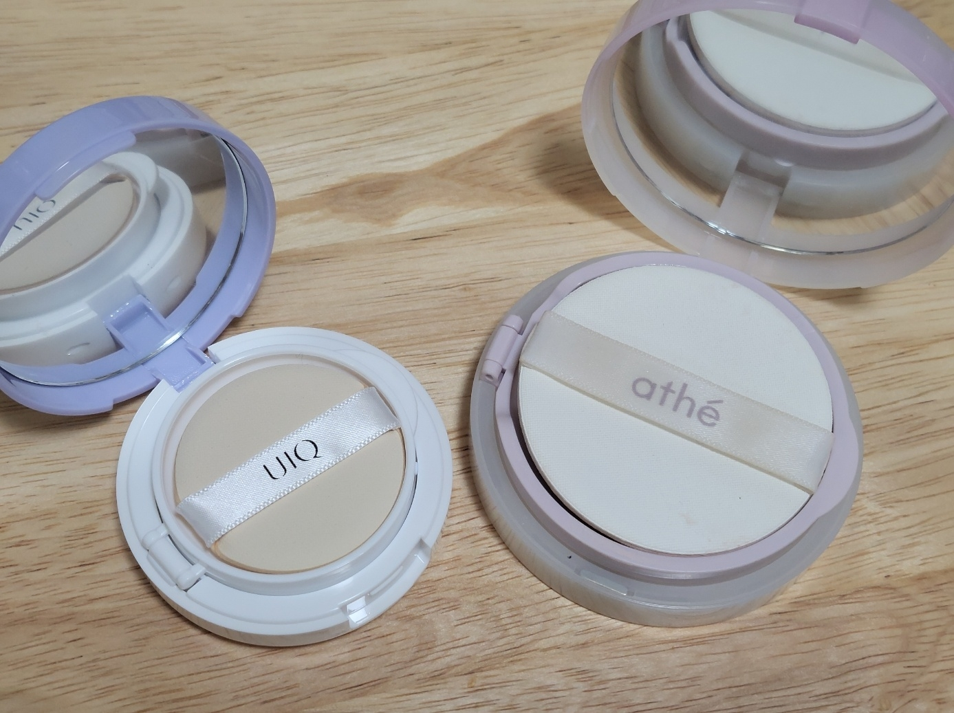 유이크 (UIQ) 바이옴 레미디 미니 톤업 선쿠션 [SPF50+/PA++++] [보라] review image