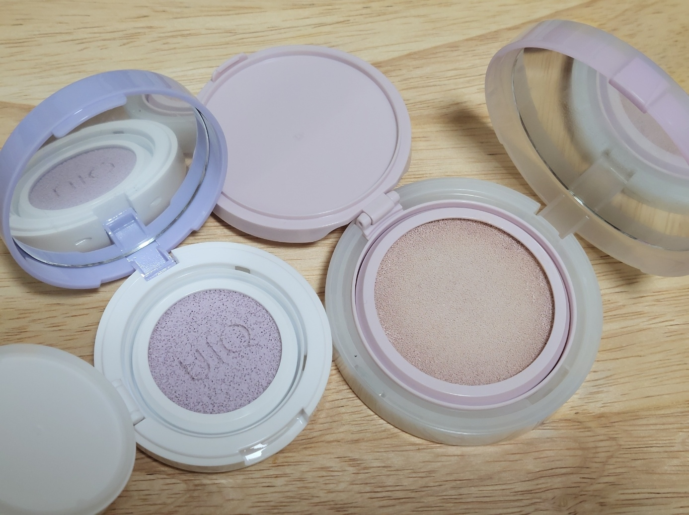 유이크 (UIQ) 바이옴 레미디 미니 톤업 선쿠션 [SPF50+/PA++++] [보라] review image