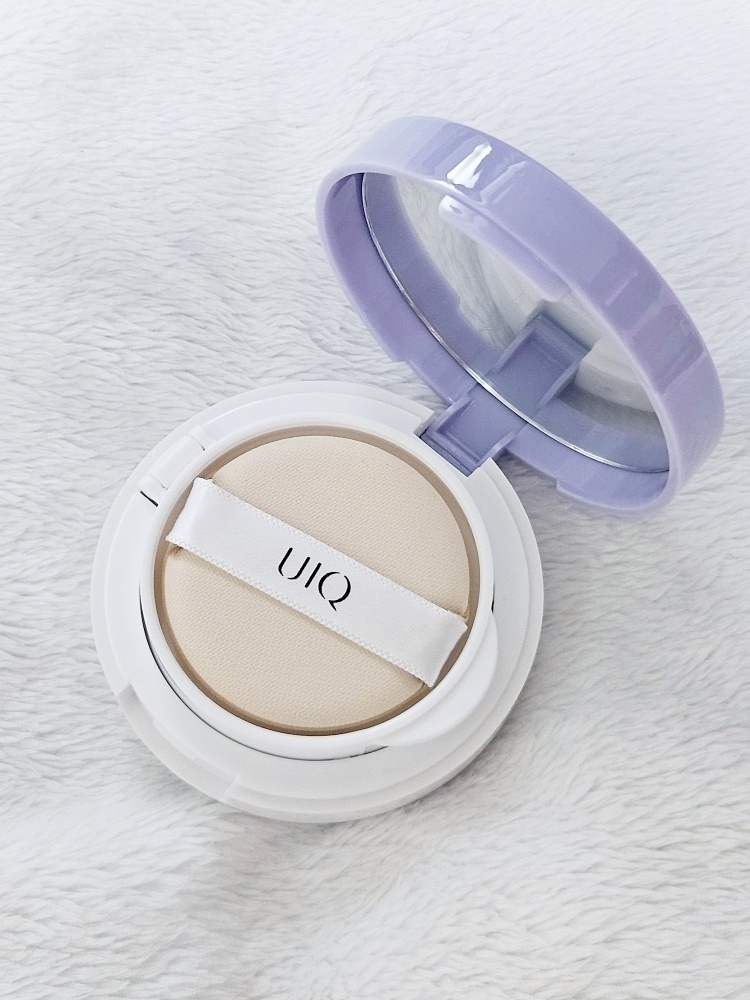 유이크 (UIQ) 바이옴 레미디 미니 톤업 선쿠션 [SPF50+/PA++++] [보라] review image
