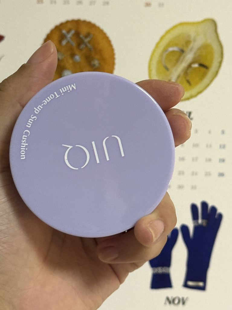 유이크 (UIQ) 바이옴 레미디 미니 톤업 선쿠션 [SPF50+/PA++++] [보라] review image