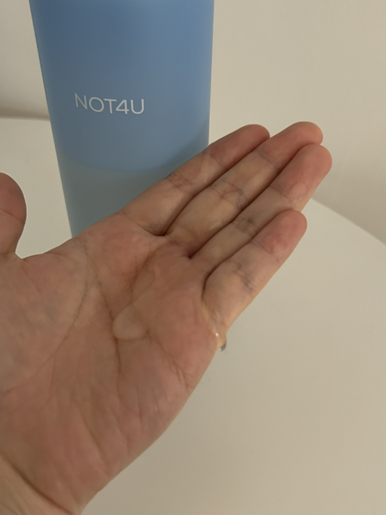清洁祛痘沐浴露的真实用户使用照片