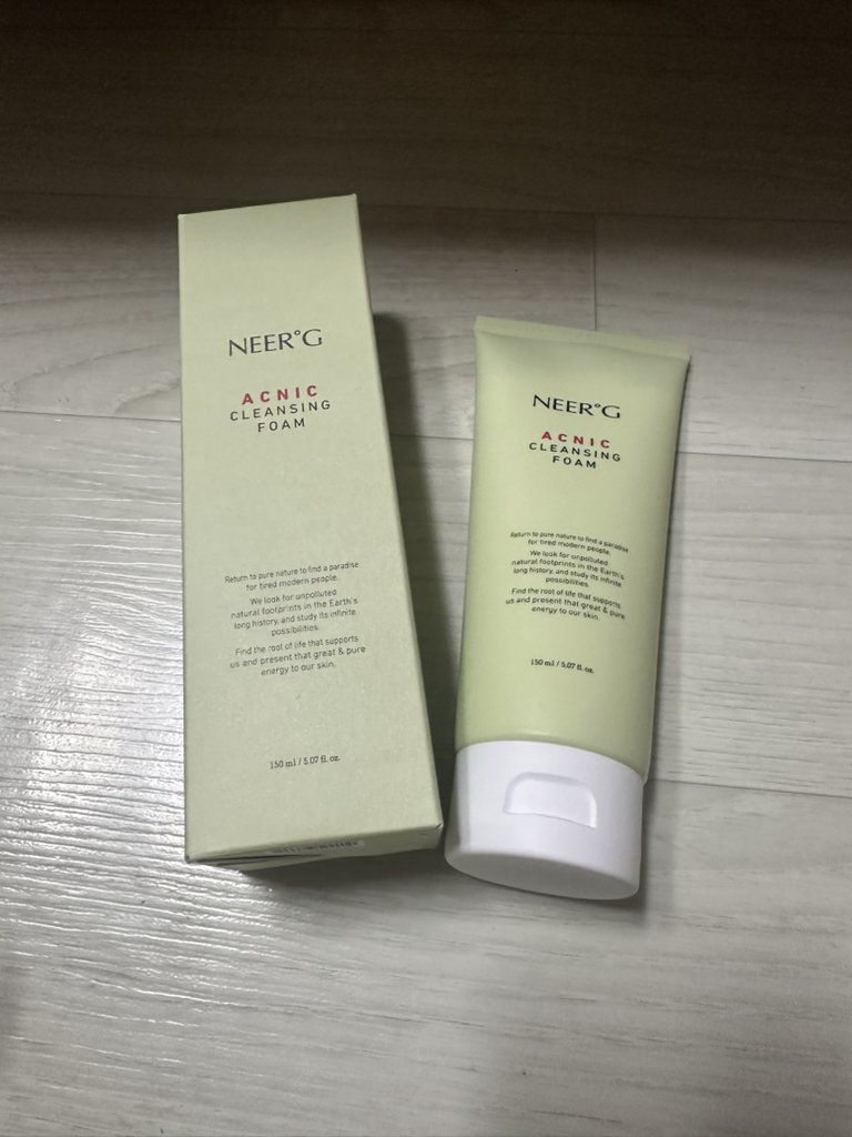 니얼지 (NEER'G) 아크닉 클렌징 폼 review image