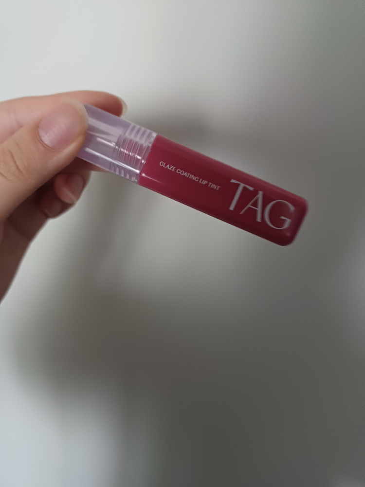 태그 (TAG) 글레이즈 코팅 립 틴트 [6호 로즈필링] review image