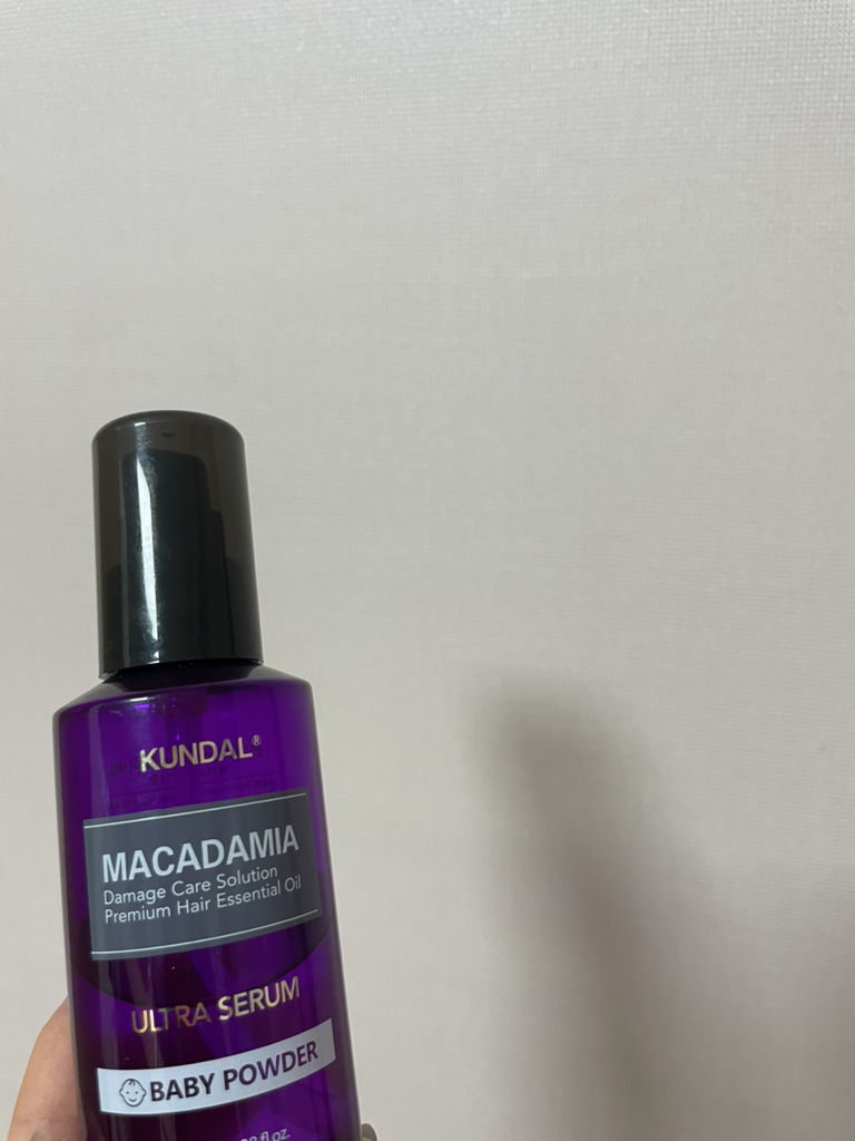 쿤달 (KUNDAL) 마카다미아 울트라 헤어세럼 [베이비파우더] review image