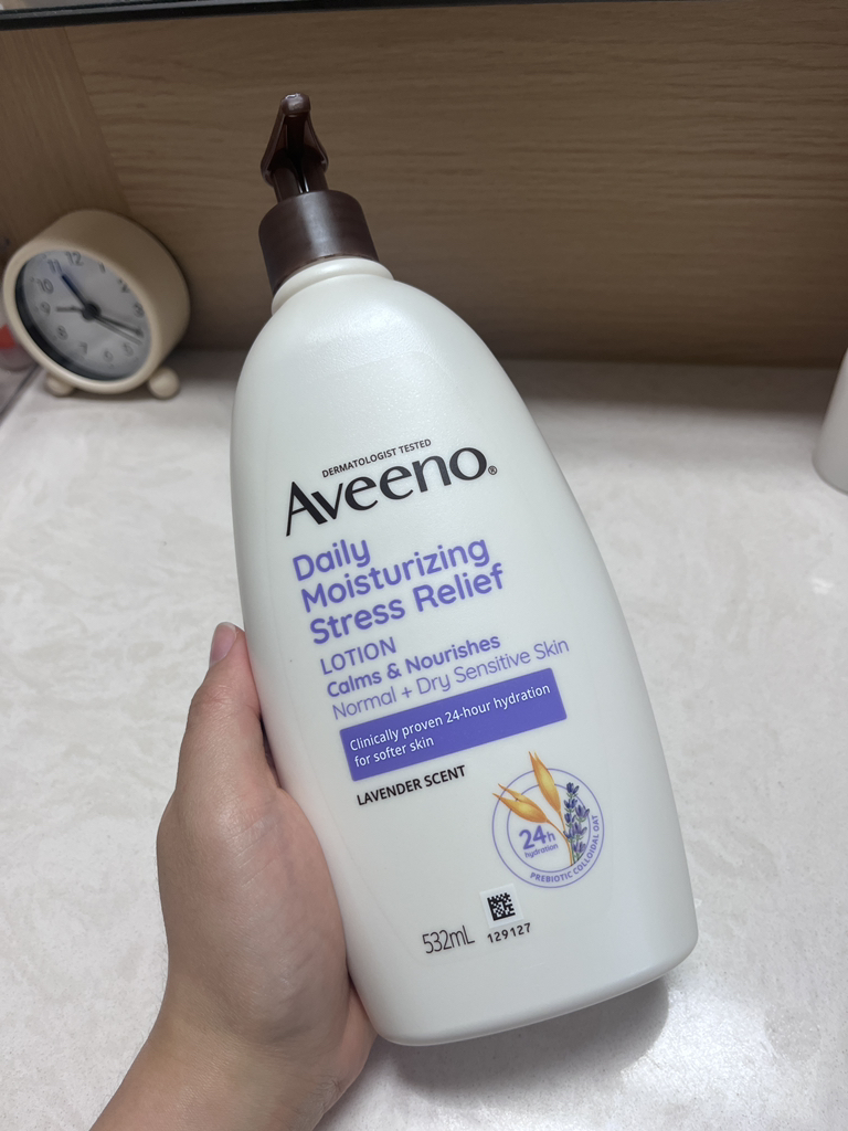 舒缓压力身体乳的真实用户使用照片