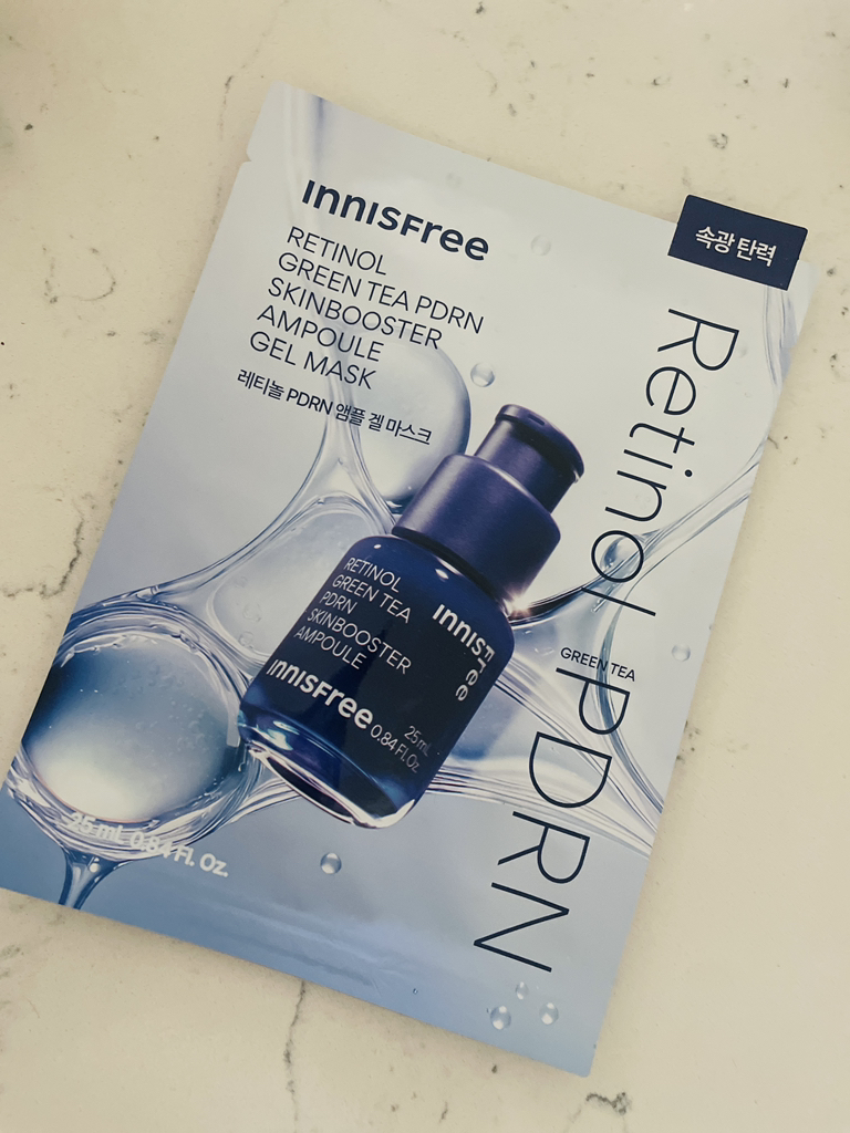 이니스프리 (INNISFREE) 레티놀 PDRN 스킨부스터 앰플 겔 마스크 review image