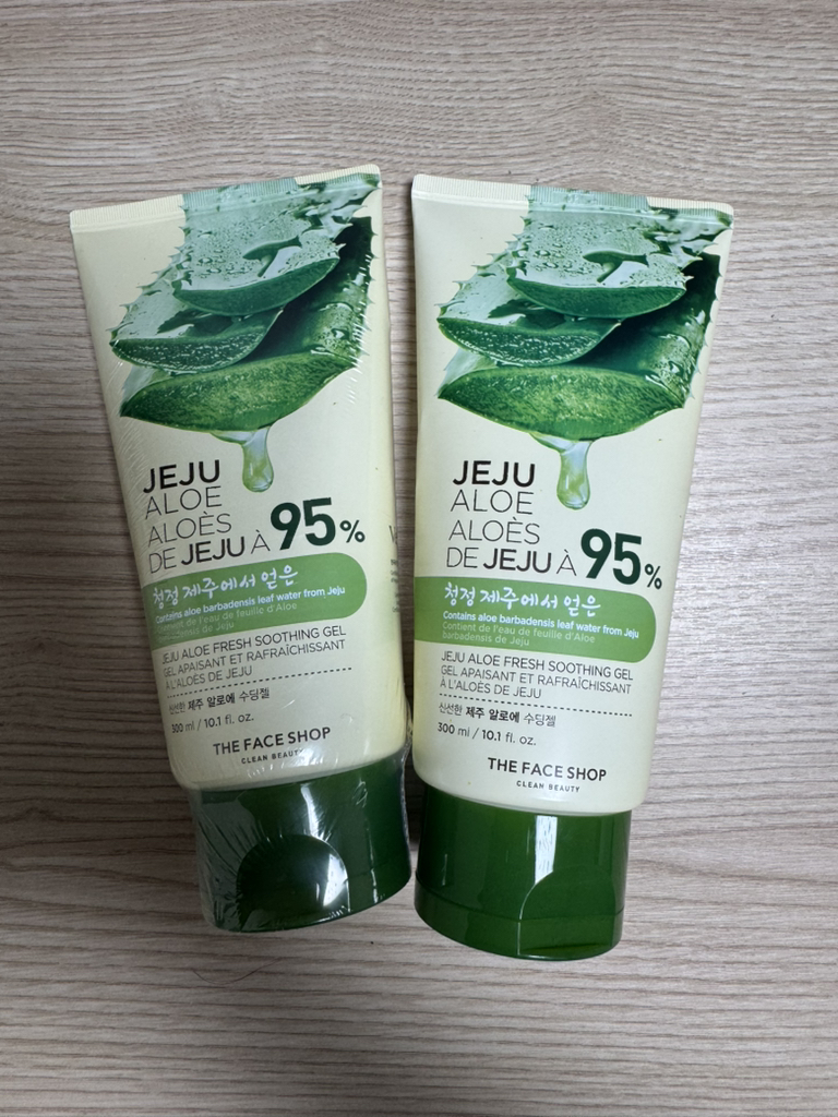 清新济州芦荟舒缓凝胶的真实用户使用照片