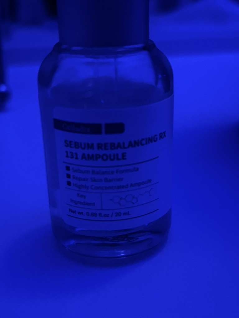 Real user review photo of Sebum Rebalancing RX 131 Ampoule