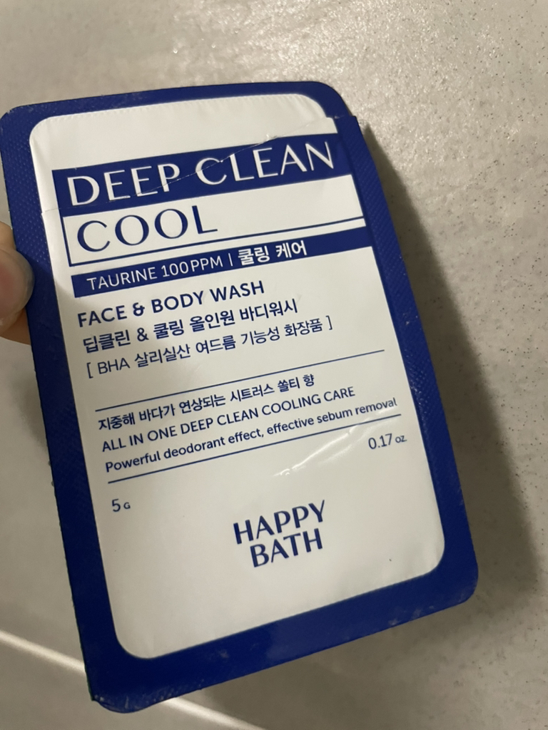 HAPPYBATH 深层清洁沐浴露[清凉护理] common.review image