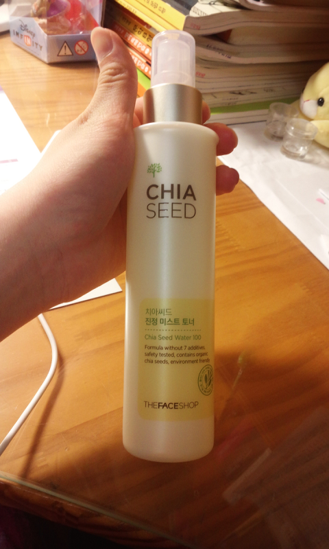 Real user review photo of Chia Seed Calming Mist Toner