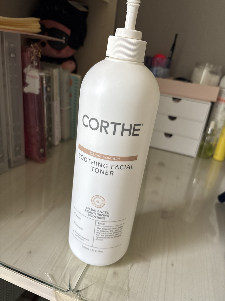 코르테 (CORTHE) 더모에센셜 수딩 페이셜 토너 review image