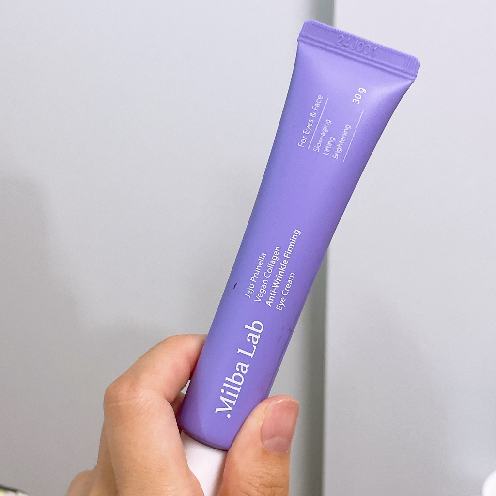 밀바랩 (MilbaLab) 제주 프루넬라 비건 콜라겐 주름 탄력 아이크림 review image