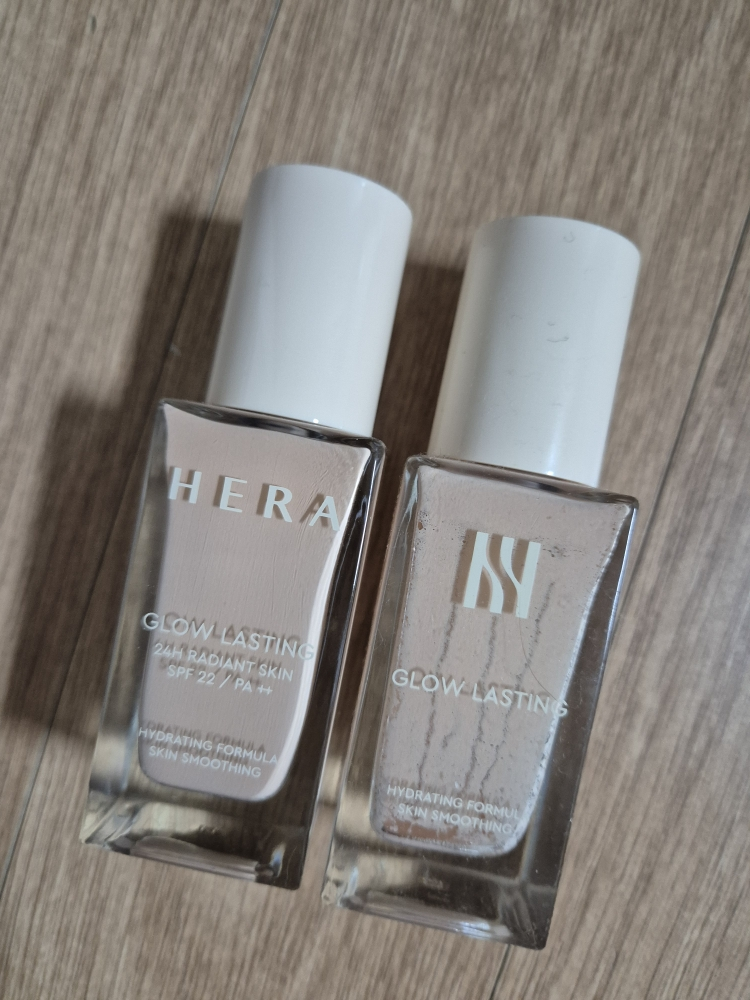 헤라 (HERA) 글로우 래스팅 24H 래디언트 스킨 파운데이션 [SPF22/PA++] [21C1 로제바닐라] review image
