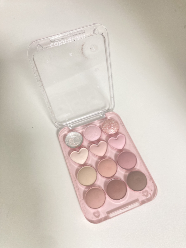 Real user review photo of Pin Point Eyeshadow Palette [02 Pink + Mauve = Love]