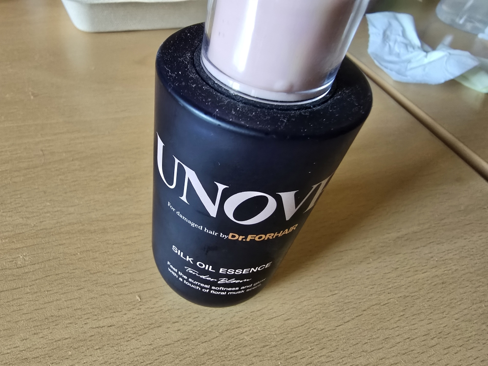 Real user review photo of SILK OIL ESSENCE