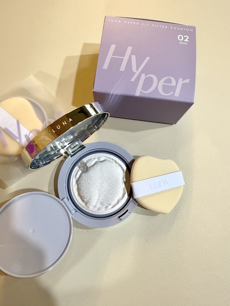 루나 (LUNA) 하이퍼 핏 필터 쿠션 [SPF50+/PA++++] [02 베이지] review image