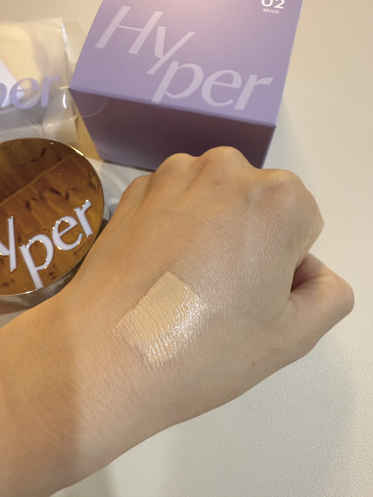 루나 (LUNA) 하이퍼 핏 필터 쿠션 [SPF50+/PA++++] [02 베이지] review image