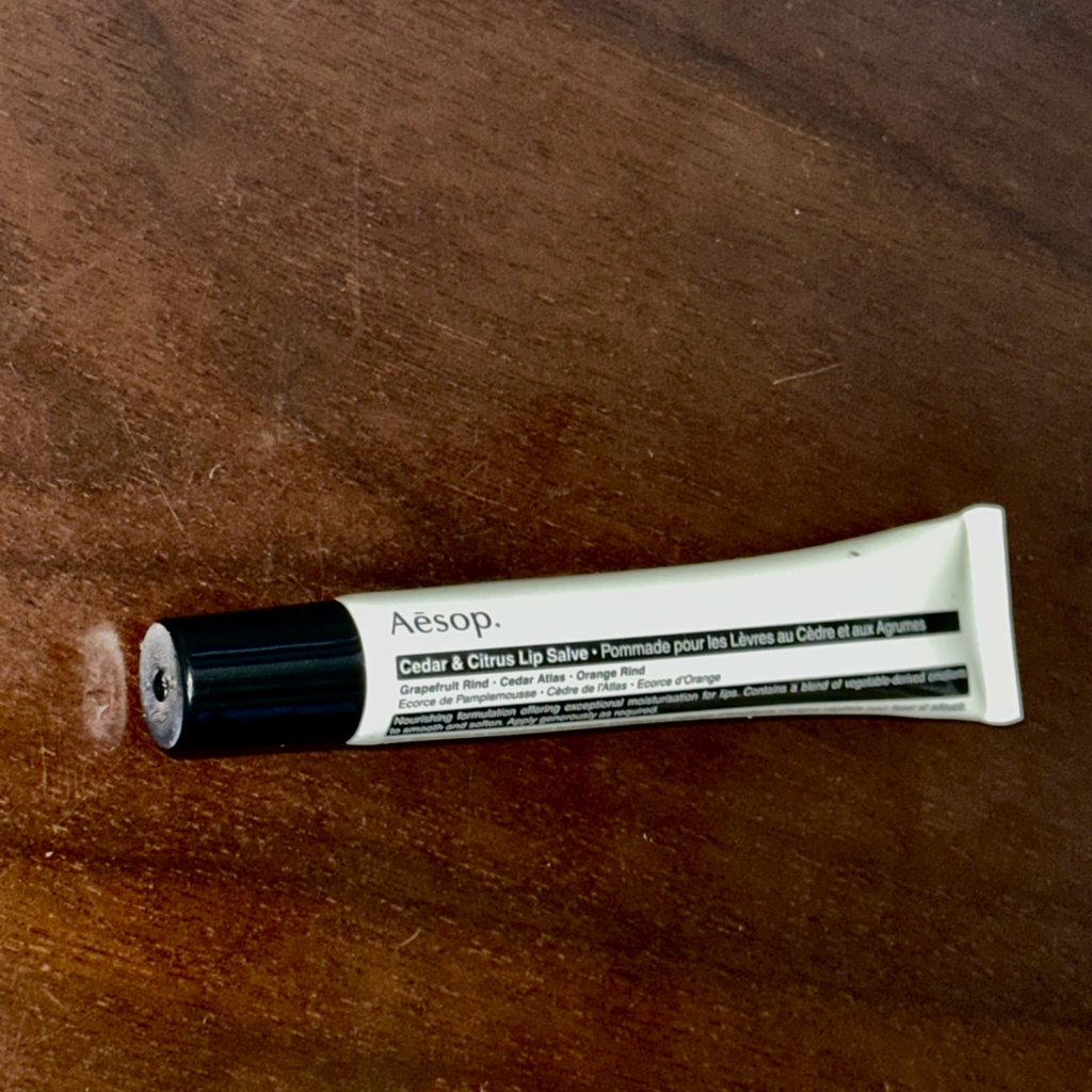 Aesop Cedar & Citrus Lip Salve review image