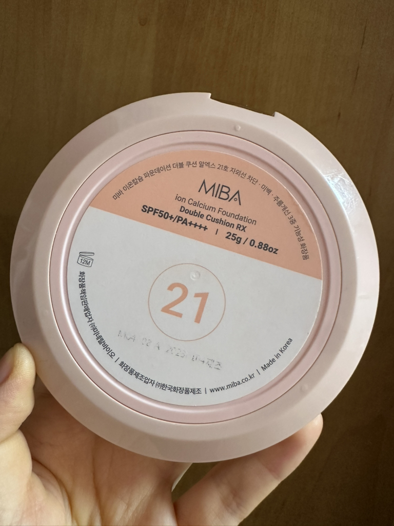 미바 (MIBA) 왕쿠션 시즌2 [SPF50+/PA++++] [21호] review image