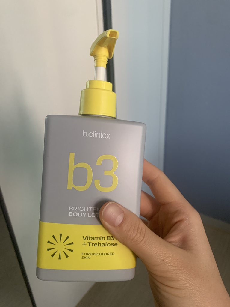 b.clinicx BRIGHTENING BODY LOTION review image