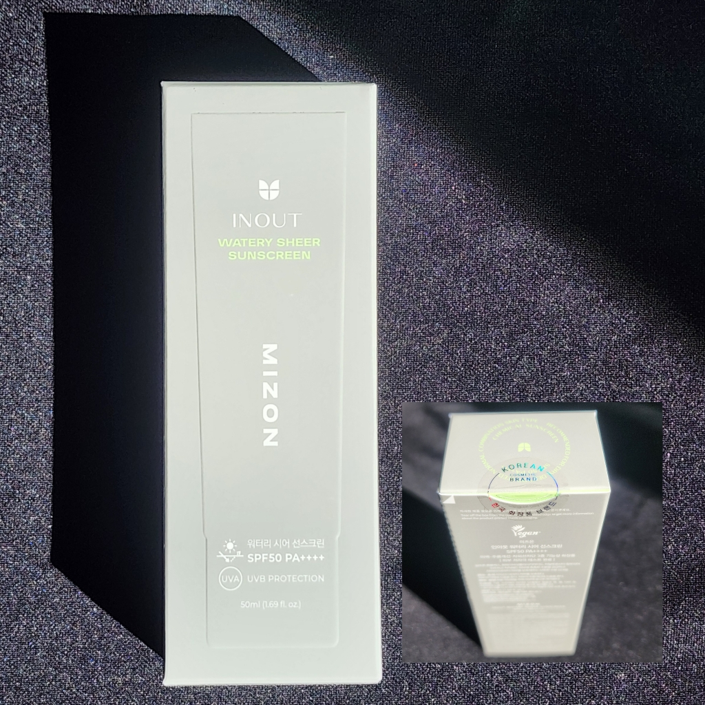 미즈온 (MIZON) 인아웃 워터리 시어 선스크린 [SPF50/PA++++] review image