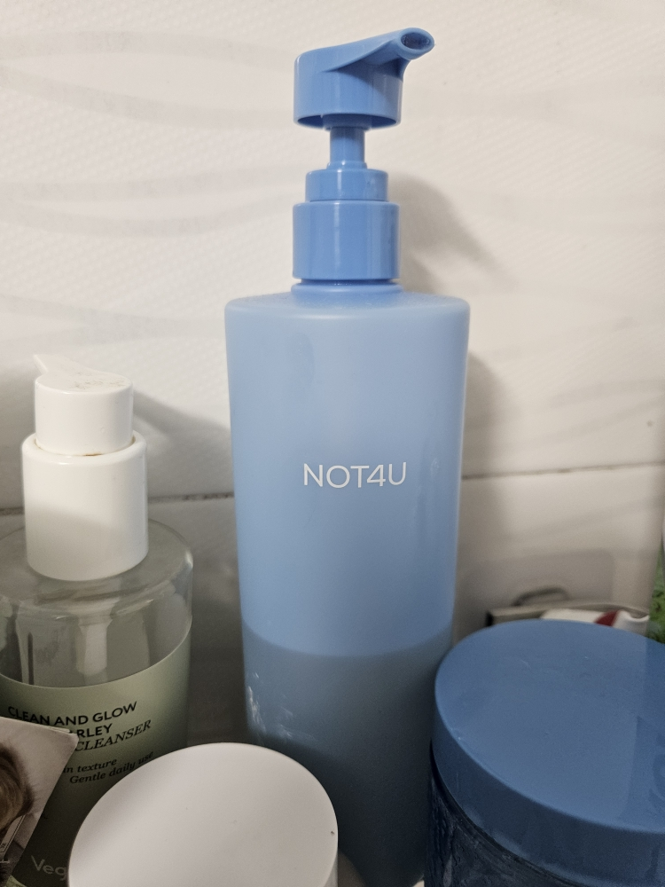 清洁祛痘沐浴露的真实用户使用照片