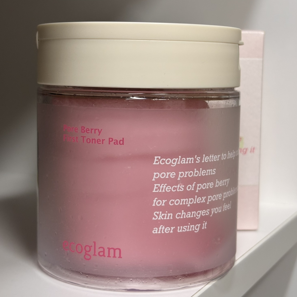 에코글램 (ecoglam) 포어 베리 퍼스트 토너 패드 review image