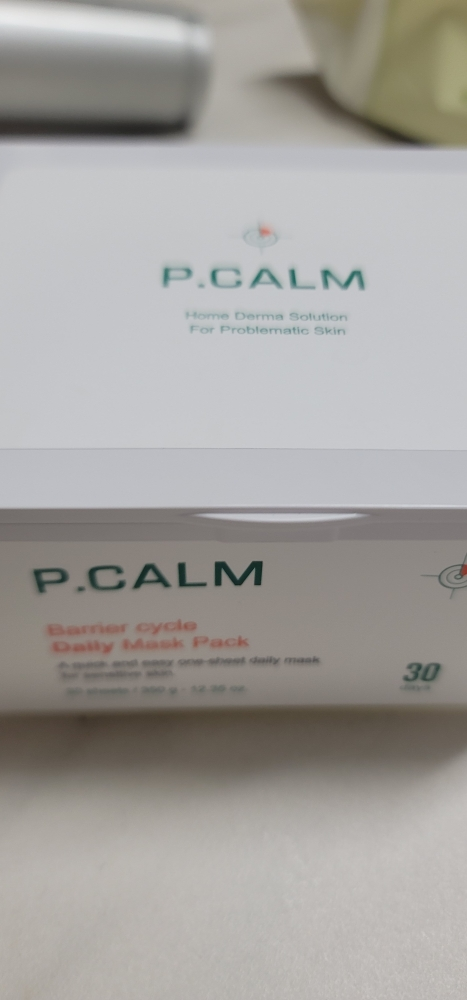 피캄 (P.CALM) 베리어사이클 데일리 마스크팩 review image