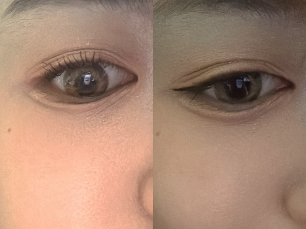 柔滑液体眼线笔 N [02 棕色]的真实用户使用照片